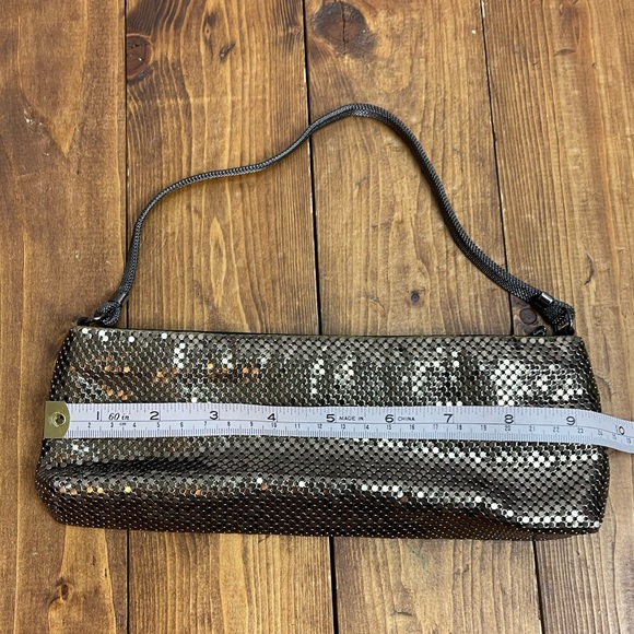 Whiting & Davis Metallic metal mesh evening bag - Picture 8 of 9